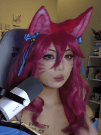 Beautiful Girl Flirting GIF