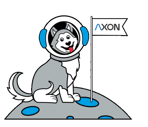 axondev giphyupload axon spacedog axondev Sticker