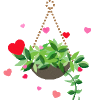 Plants Love Sticker