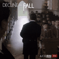 jack whitehall church GIF by Acorn TV