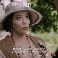 hang out summer GIF by Acorn TV