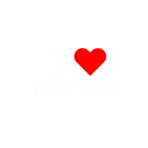 Marina Market Sticker by Ruby Reese