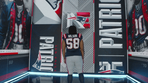 Football Nod GIF by New England Patriots