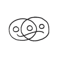 Smiley Face Spinning Sticker by Elestee