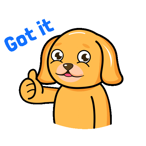 Puppy Love Ok Sticker by JPedicini