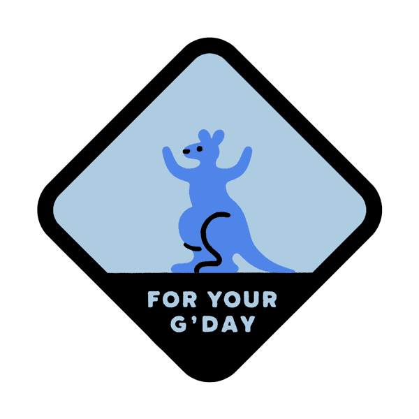Allkinds_au australia gday allkinds madeinaustralia Sticker