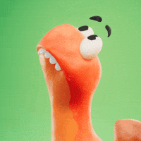 Shock Wow GIF by Claynosaurz