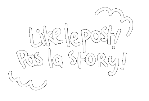 Like Post Sticker by Marie Boiseau