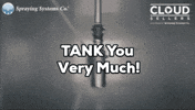 Thank You Very Much GIF by Spraying Systems Co