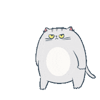 konjoneko new post cute cat speaker 新貼文 Sticker