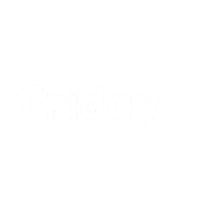 Friday Night Party Sticker