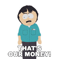 Randy Marsh My Money Sticker by South Park
