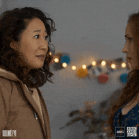 scared killing eve GIF by BBC America