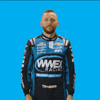 wwexracing waving nascar ross chastain wwex racing GIF