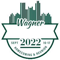 Staten Island Homecoming Sticker by Wagner College