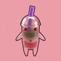 Happy Bubble Tea GIF