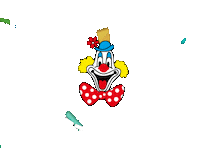 Deiters Clown Sticker by Deiters