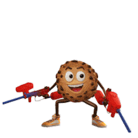 Fun Shooting Sticker by ChipsMore