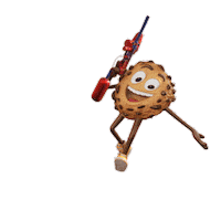 Fun Shooting Sticker by ChipsMore