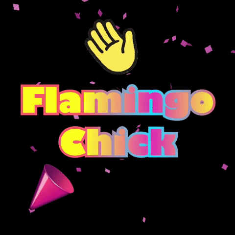 Party Hello GIF by The3Flamingos