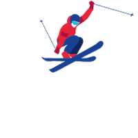 Tignes snow mountain ski snowboard Sticker