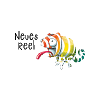 Reel Sticker by TeeFee