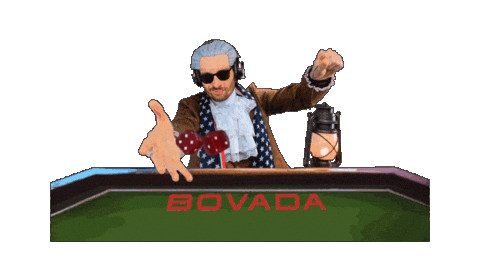 Rolling Dice Sticker by Bovada