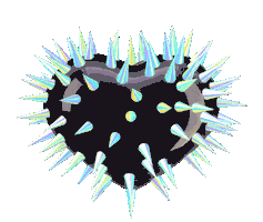 Punk Rock Heart Sticker by toomanynadias