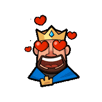 King Sticker by Joygames