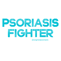 UngMedPsoriasis fighter warrior doktor chronic Sticker
