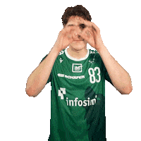 RimparerWoelfe handball wolf jubel curry Sticker