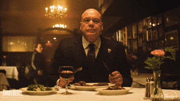 Marvel Television Eating GIF by Marvel Studios