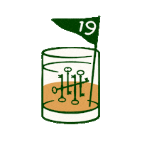 Golf Course Sticker by Stitzel-Weller Distillery