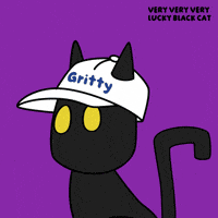 Black Cat Nod GIF by VeeFriends