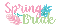 Spring Break Sticker by Marleylilly