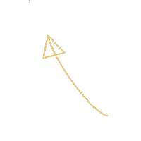 Rainbow Arrow Sticker