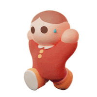 Loop 3D Sticker by haenhaeno0o