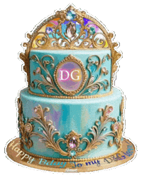 Happy Birthday Rainbow Sticker