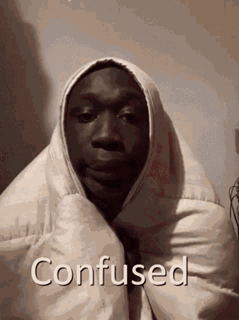 Confused Blanket GIF