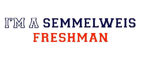 Freshman Sticker by Semmelweis Egyetem