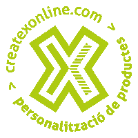 createxonline personalización textil createxonline personalización camisetas Sticker