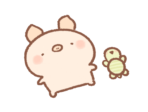 Illustration Pig Sticker by BREAD TREE