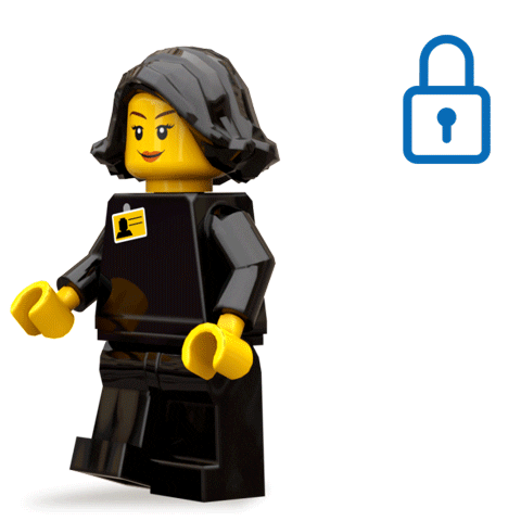 LEGOStoresME giphyupload lego unlock minifigure Sticker