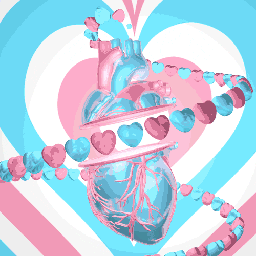 Animation Hearts GIF by Trippyogi