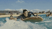 Surfboard Swimming GIF by FOX TV