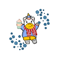 Lulu Muffin Sticker by Move For Life