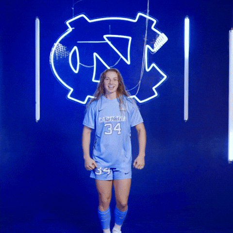University Of North Carolina Soccer GIF by UNC Tar Heels