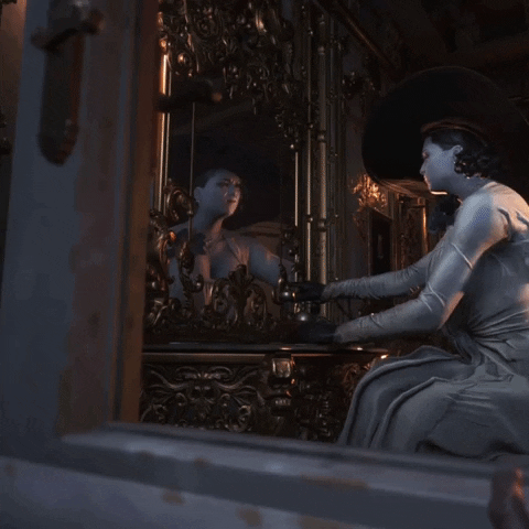 scorsinpratt lady resident evil village resident evil 8 lady dimitrescu GIF