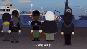 angry whales GIF by South Park 