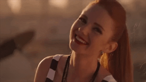lenakatina_official giphygifmaker happy smile redhead GIF